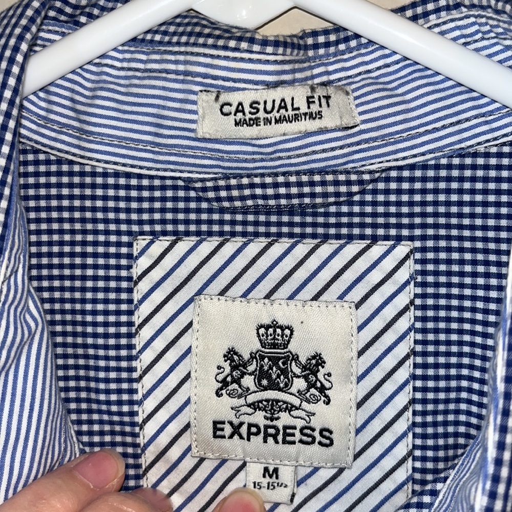 Express Casual Fit Button Down - image 2